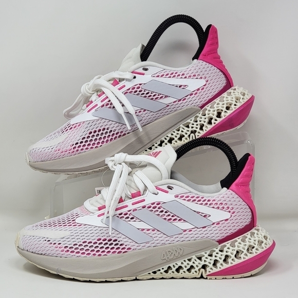 Adidas 4DFWD PULSE Running Shoes Pink White Women's Size 6.5 Q46225 New - Picture 2 of 10